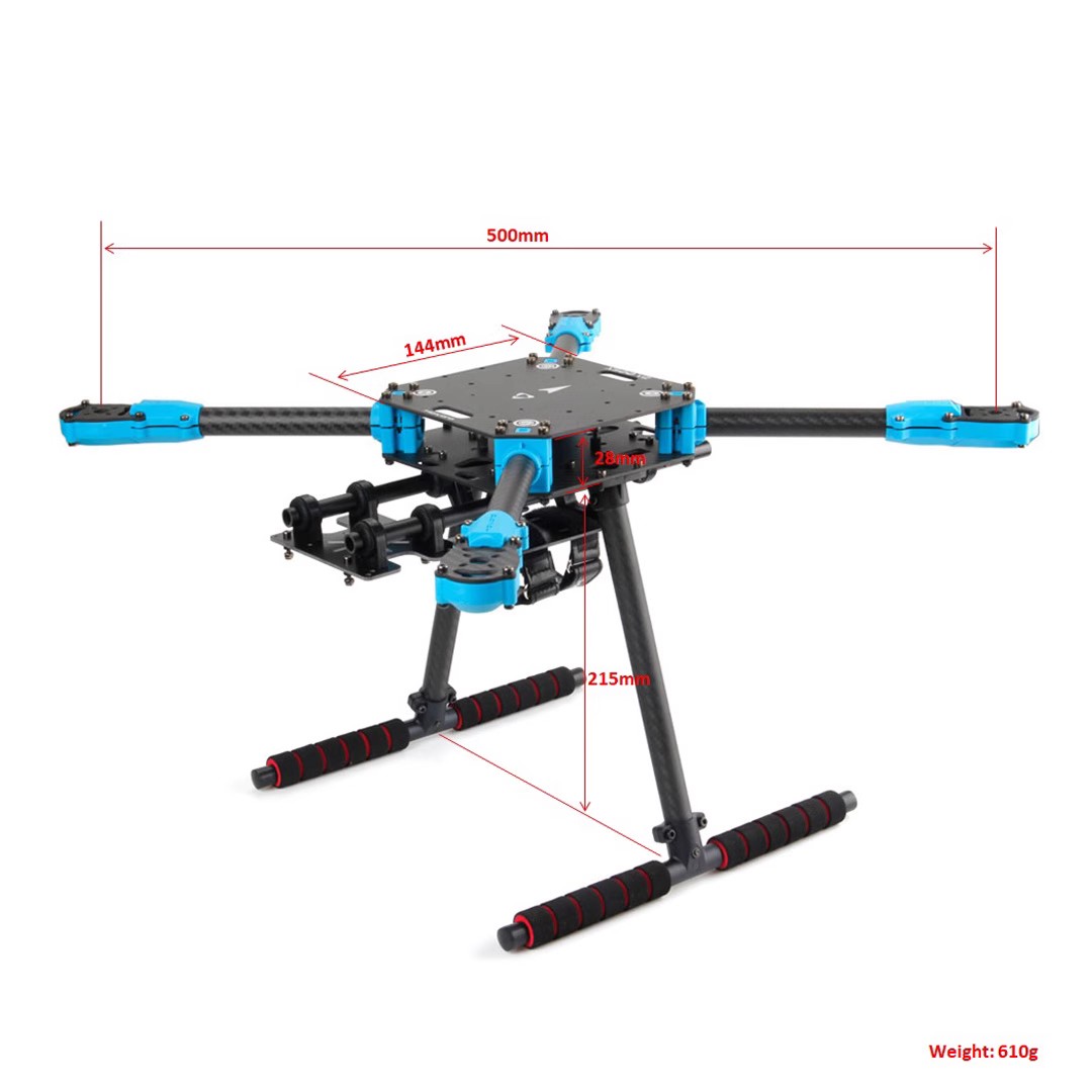 Holybro X500 V2 ARF Kit & Pixh - Drone Kit Hexacopter ulasan dan harga